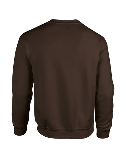 Gildan Heavy Blend™ adult crew neck sweatshirt - Dark Chocolate