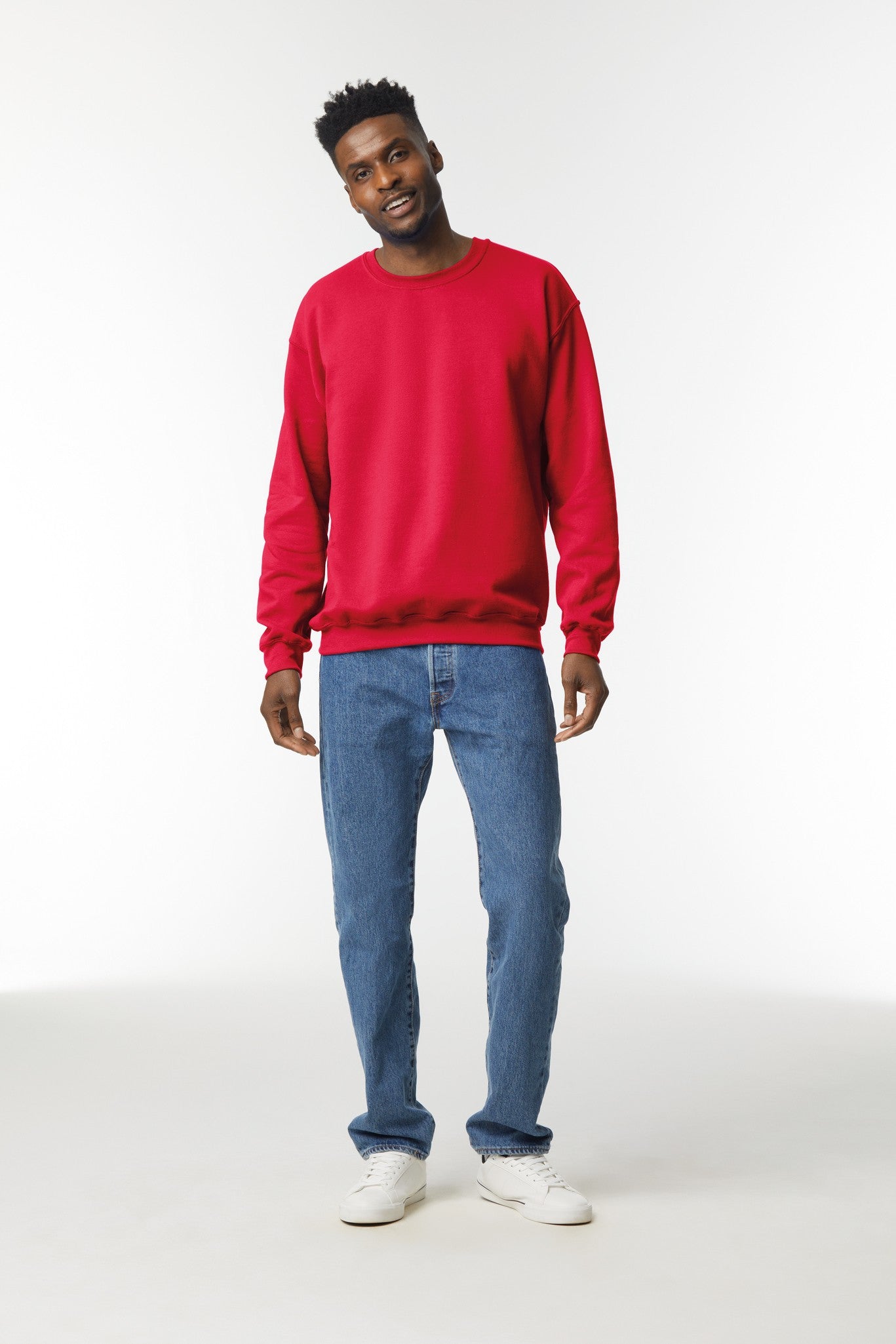 Gildan Heavy Blend™ adult crew neck sweatshirt - Red