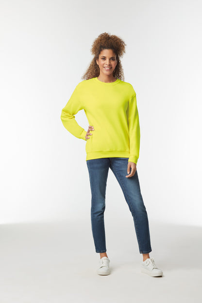 Gildan Heavy Blend™ adult crew neck sweatshirt - Safety Green