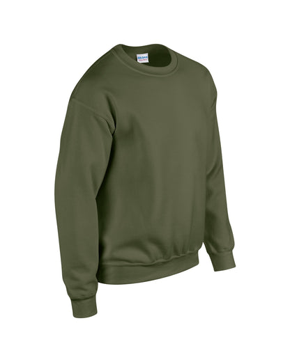 Gildan Heavy Blend™ adult crew neck sweatshirt - Military Green