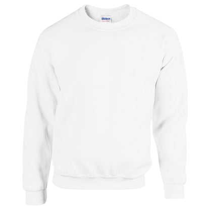 Gildan Heavy Blend™ adult crew neck sweatshirt - White