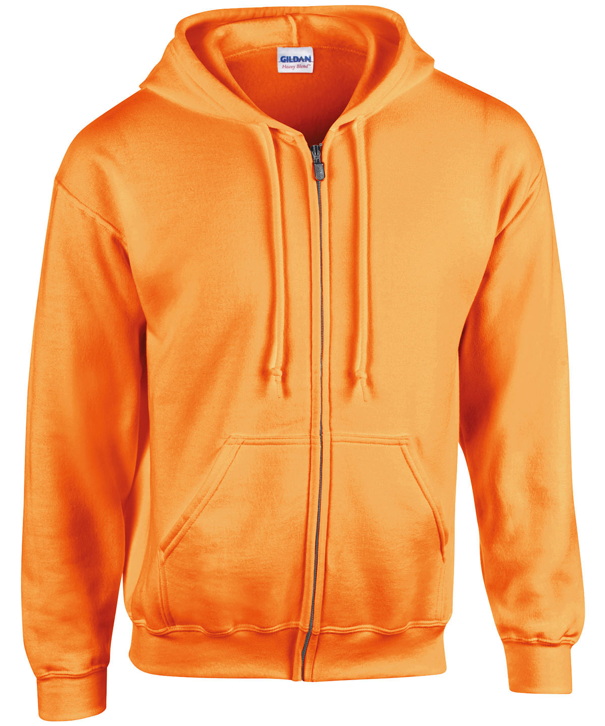 Gildan Heavy Blend™  full zip hooded sweatshirt - Safety Orange