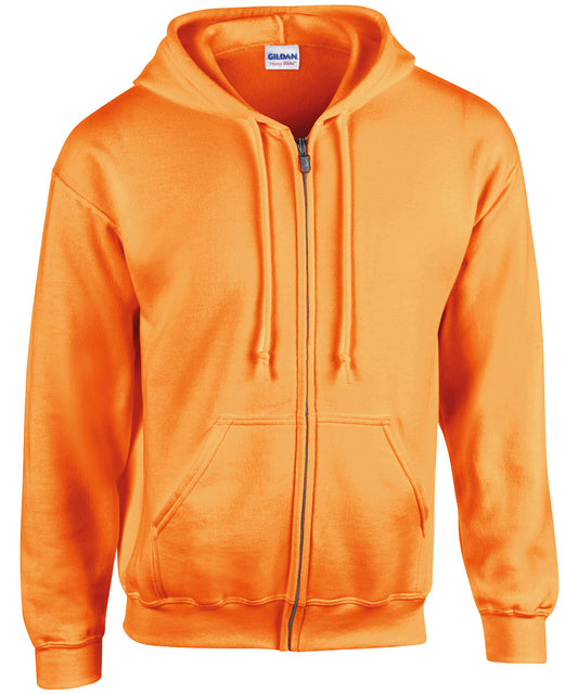 Gildan Heavy Blend™  full zip hooded sweatshirt - Safety Orange