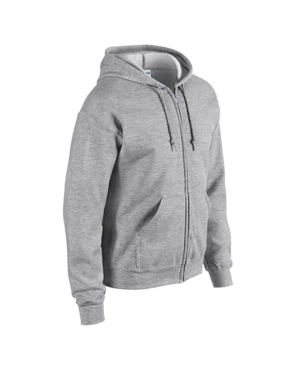 Gildan Heavy Blend™  full zip hooded sweatshirt - Sport Grey