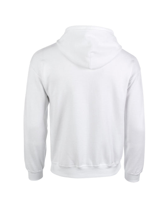 Gildan Heavy Blend™  full zip hooded sweatshirt - White