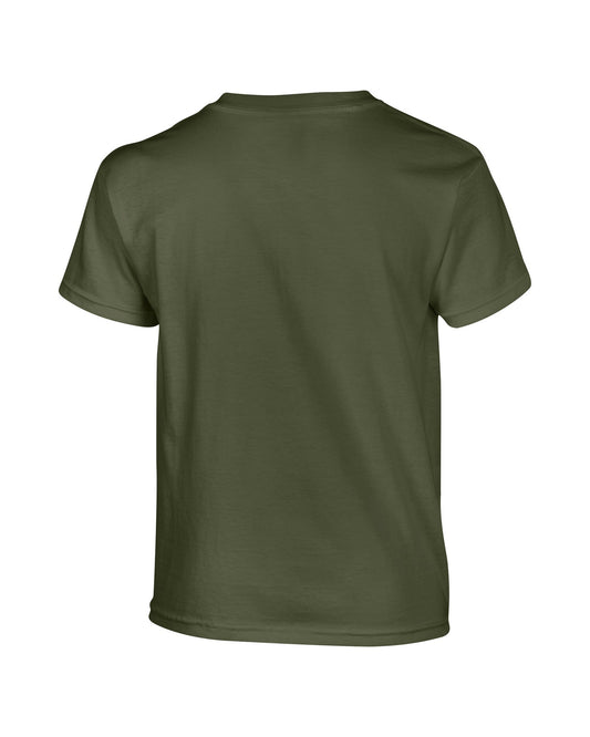 Gildan Heavy Cotton™ youth t-shirt - Military Green