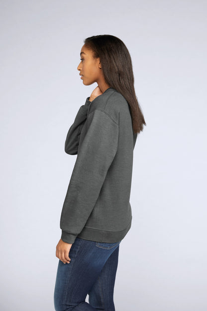 Gildan Softstyle™ midweight fleece adult crew neck - Military Green