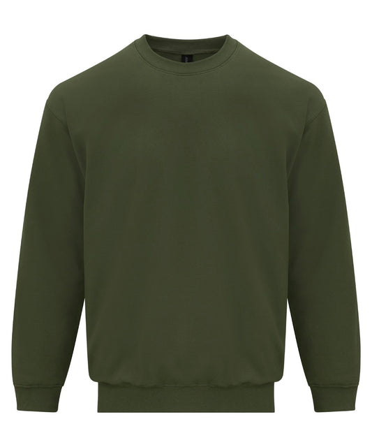 Gildan Softstyle™ midweight fleece adult crew neck - Military Green