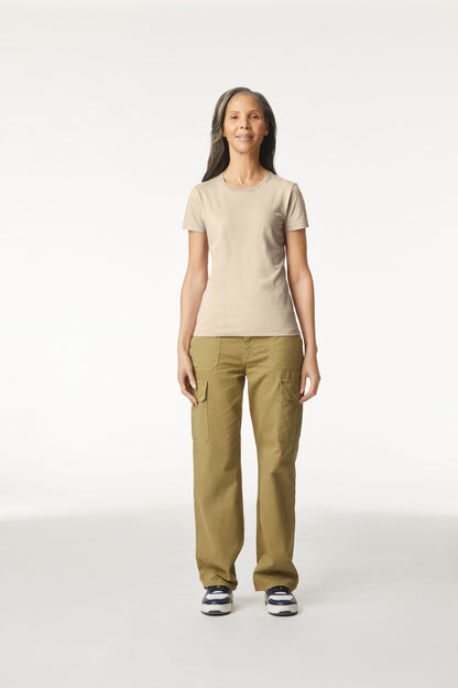 Gildan Softstyle™ women's ringspun t-shirt - Sand