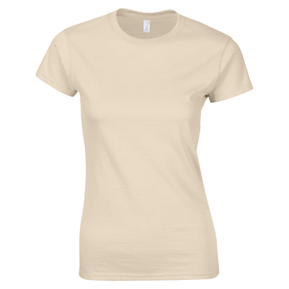 Gildan Softstyle™ women's ringspun t-shirt - Sand