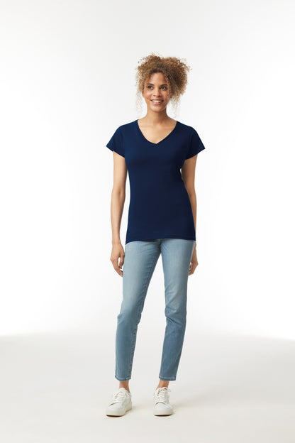 Gildan Softstyle™ women's v-neck t-shirt