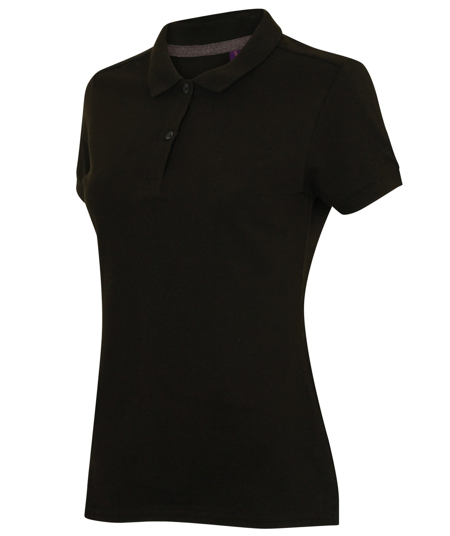 Henbury Women's micro-fine piqué polo shirt