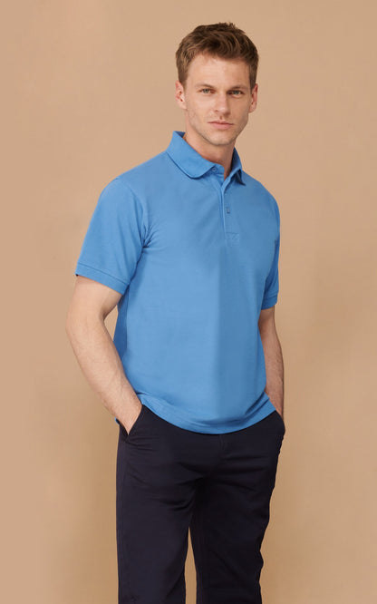 Henbury 65/35 Classic piqué polo shirt - Jade