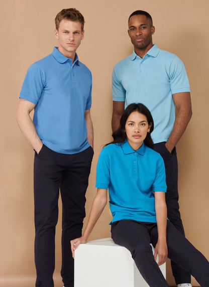 Henbury 65/35 Classic piqué polo shirt - Jade