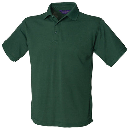 Henbury 65/35 Classic piqué polo shirt - Jade