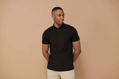 Henbury Stretch polo shirt with wicking finish (slim fit)