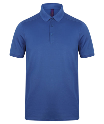 Henbury Stretch polo shirt with wicking finish (slim fit)