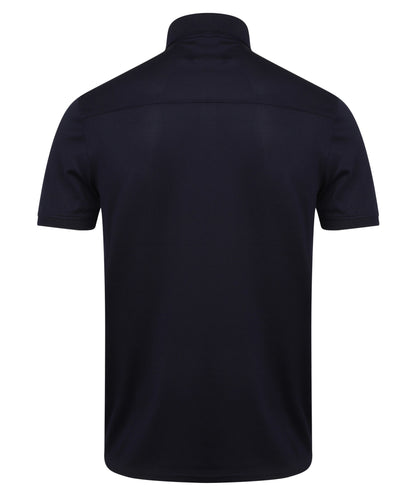 Henbury Stretch polo shirt with wicking finish (slim fit)