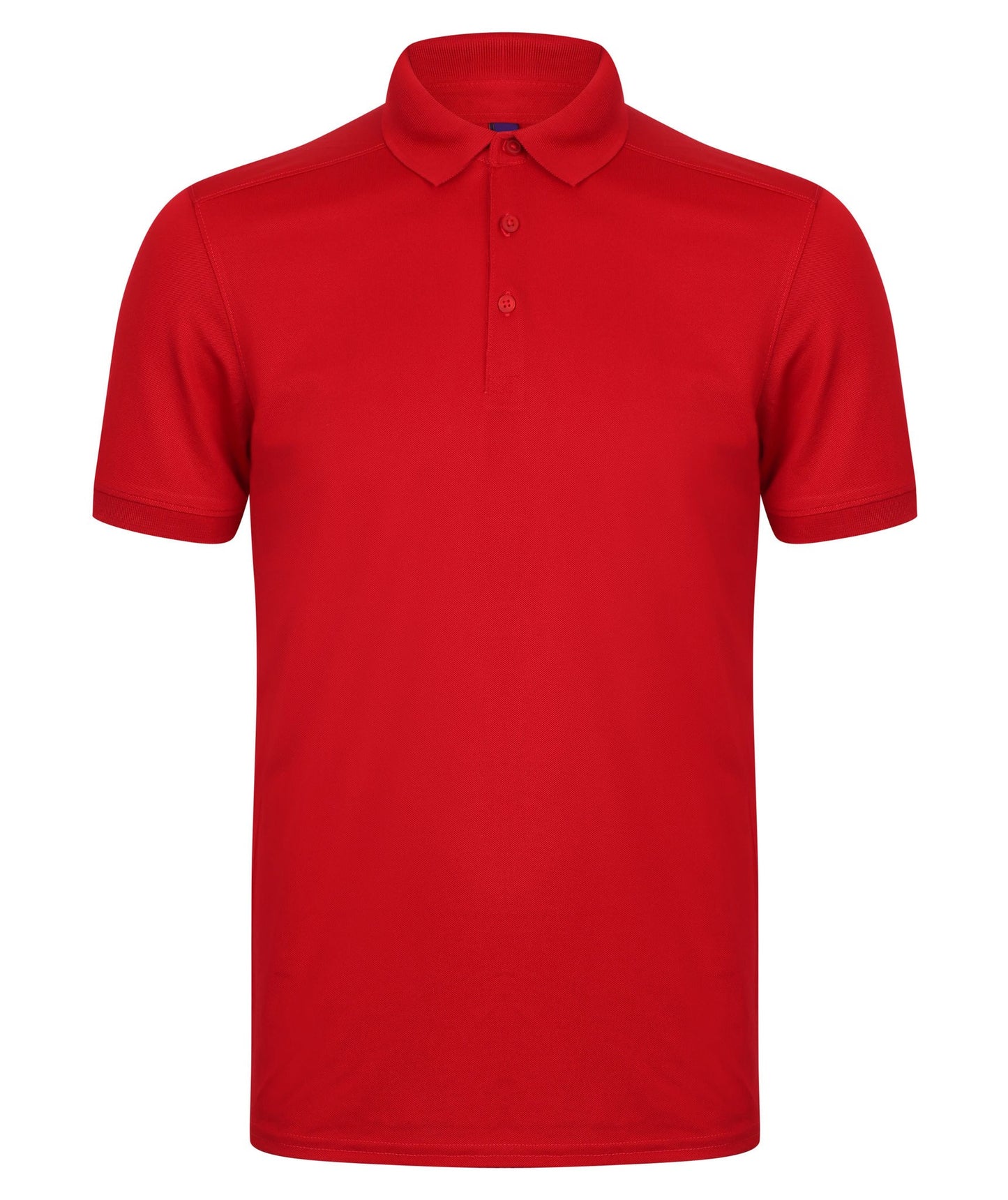 Henbury Stretch polo shirt with wicking finish (slim fit)