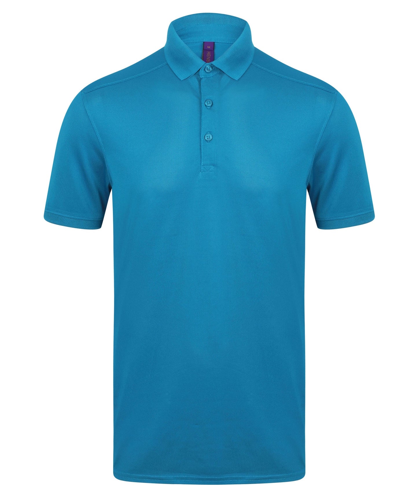 Henbury Stretch polo shirt with wicking finish (slim fit)