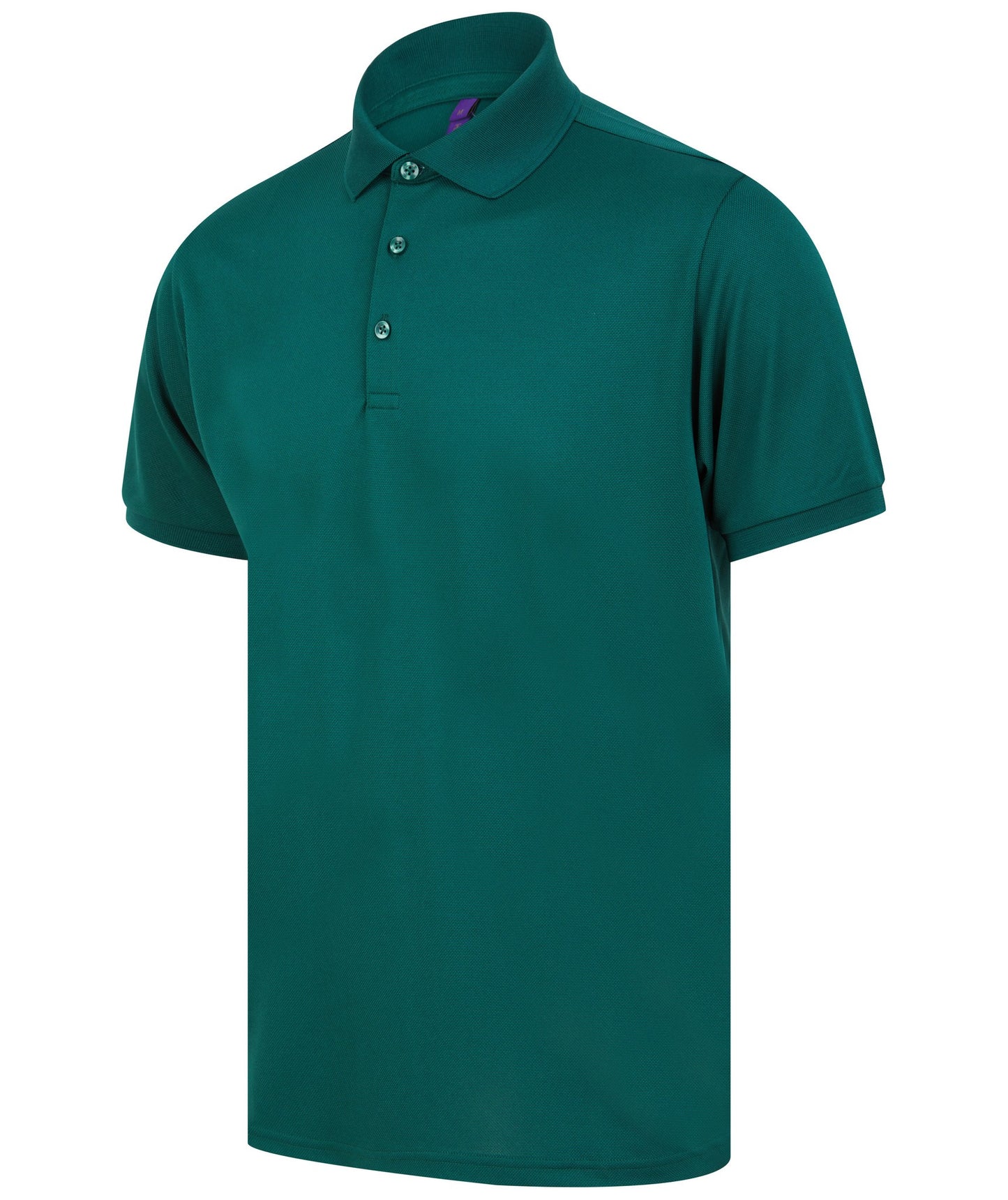 Henbury Recycled polyester polo shirt