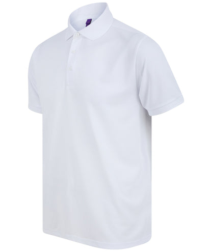 Henbury Recycled polyester polo shirt