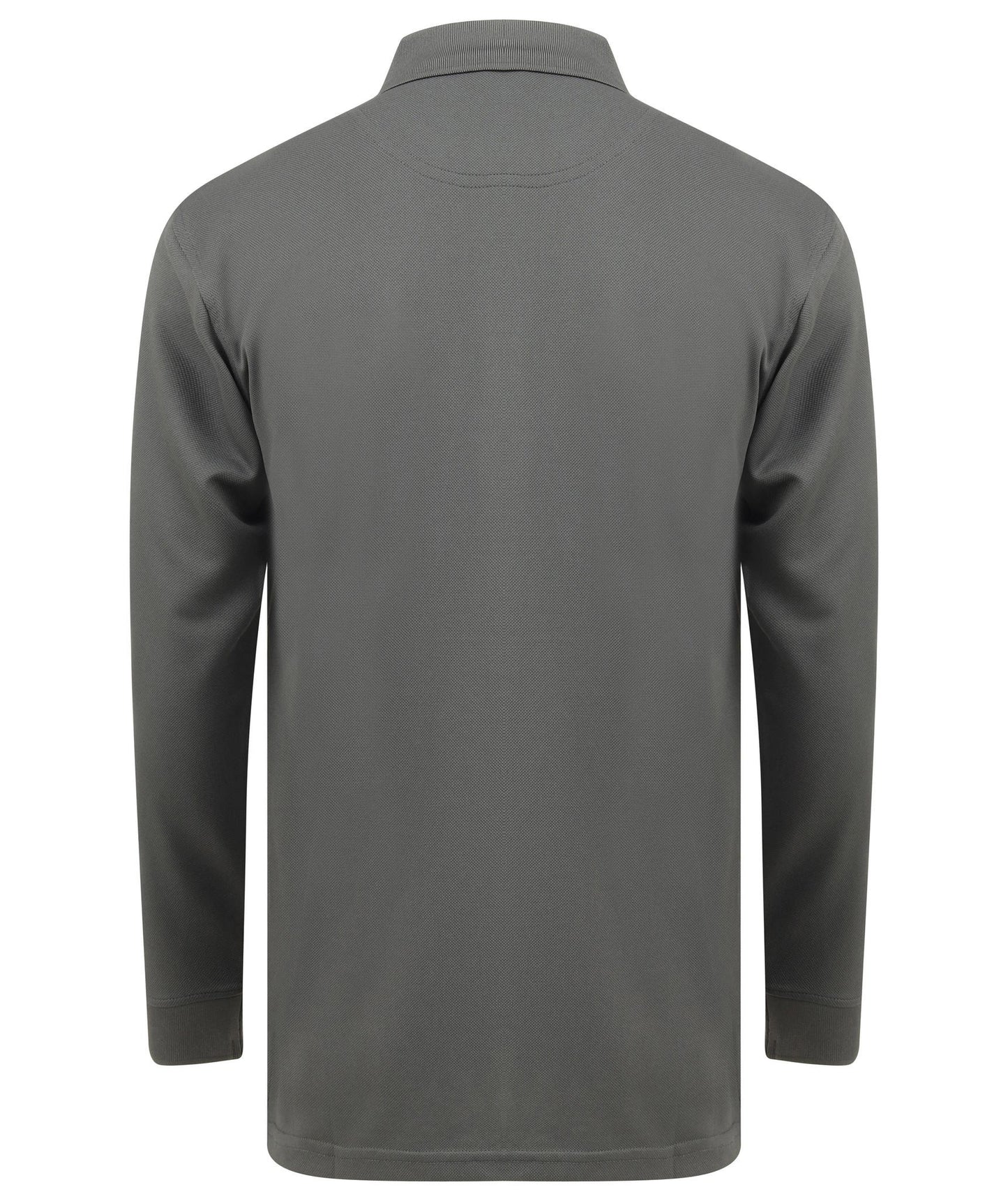 Henbury Long sleeve Coolplus® polo shirt