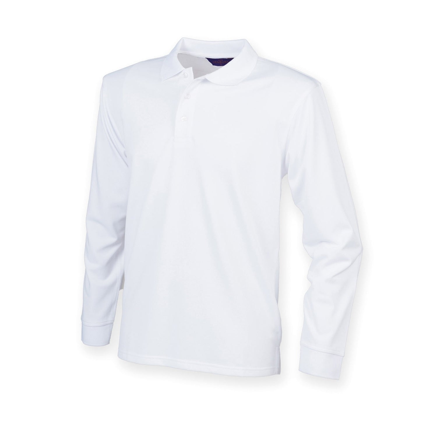 Henbury Long sleeve Coolplus® polo shirt