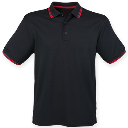 Henbury Double tipped Coolplus® polo shirt