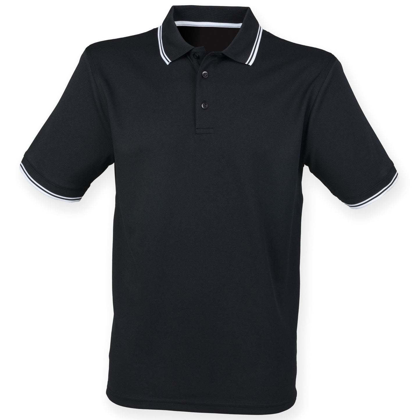 Henbury Double tipped Coolplus® polo shirt