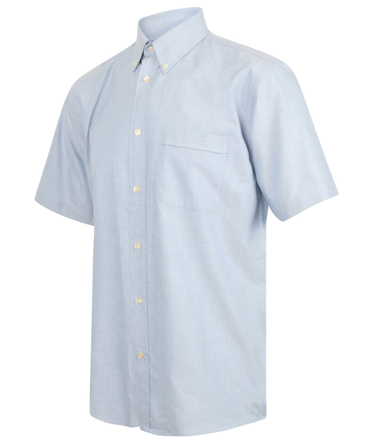 Henbury Short sleeve classic Oxford shirt