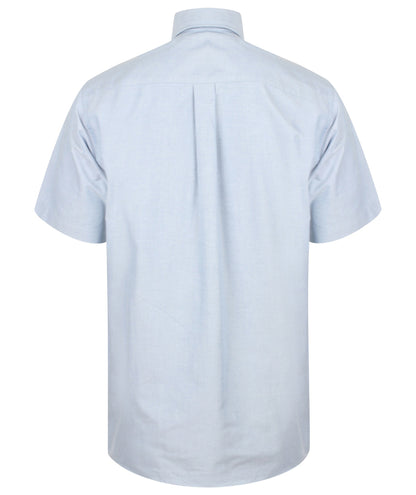 Henbury Short sleeve classic Oxford shirt