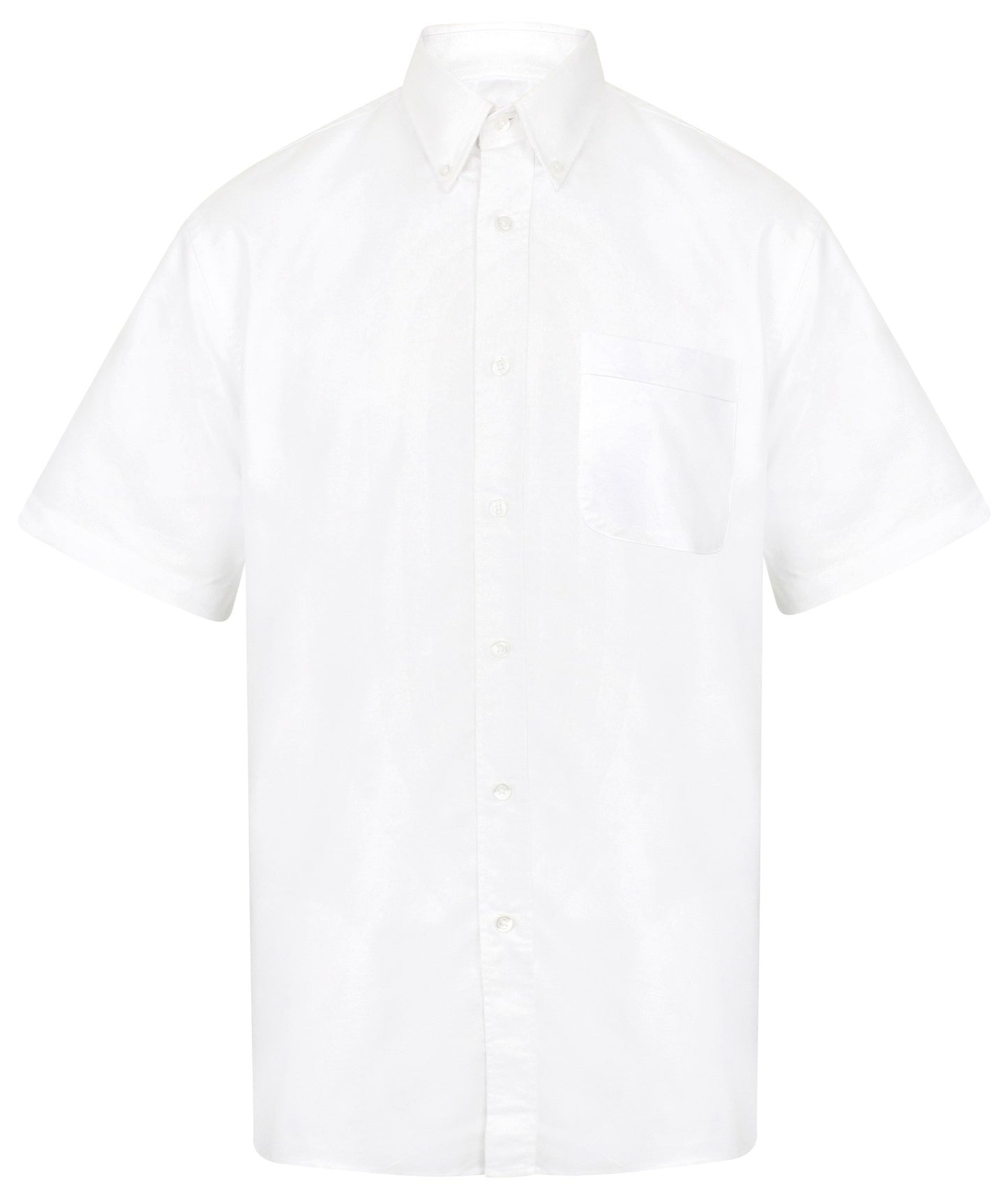 Henbury Short sleeve classic Oxford shirt