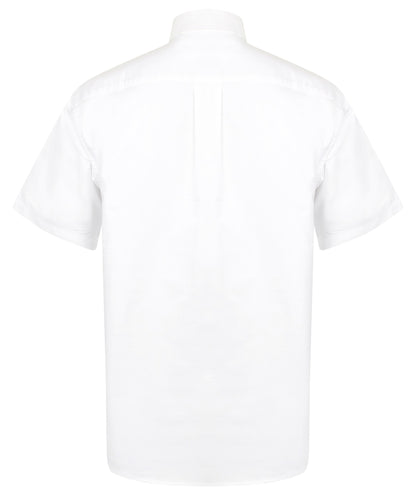 Henbury Short sleeve classic Oxford shirt