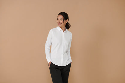 Henbury Women's wicking antibacterial long sleeve shirt