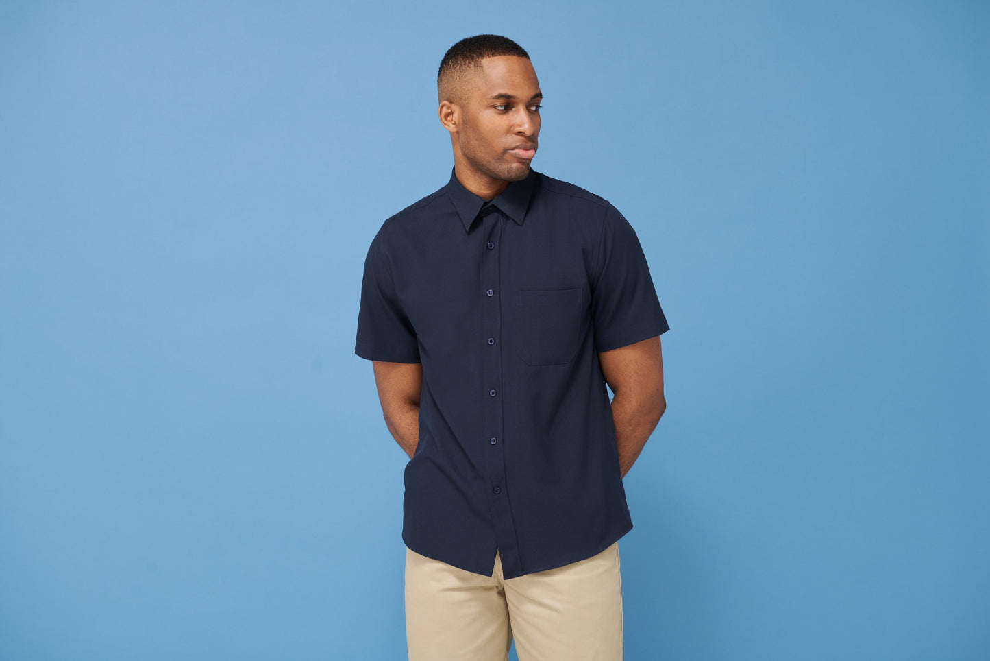 Henbury Wicking antibacterial short sleeve shirt