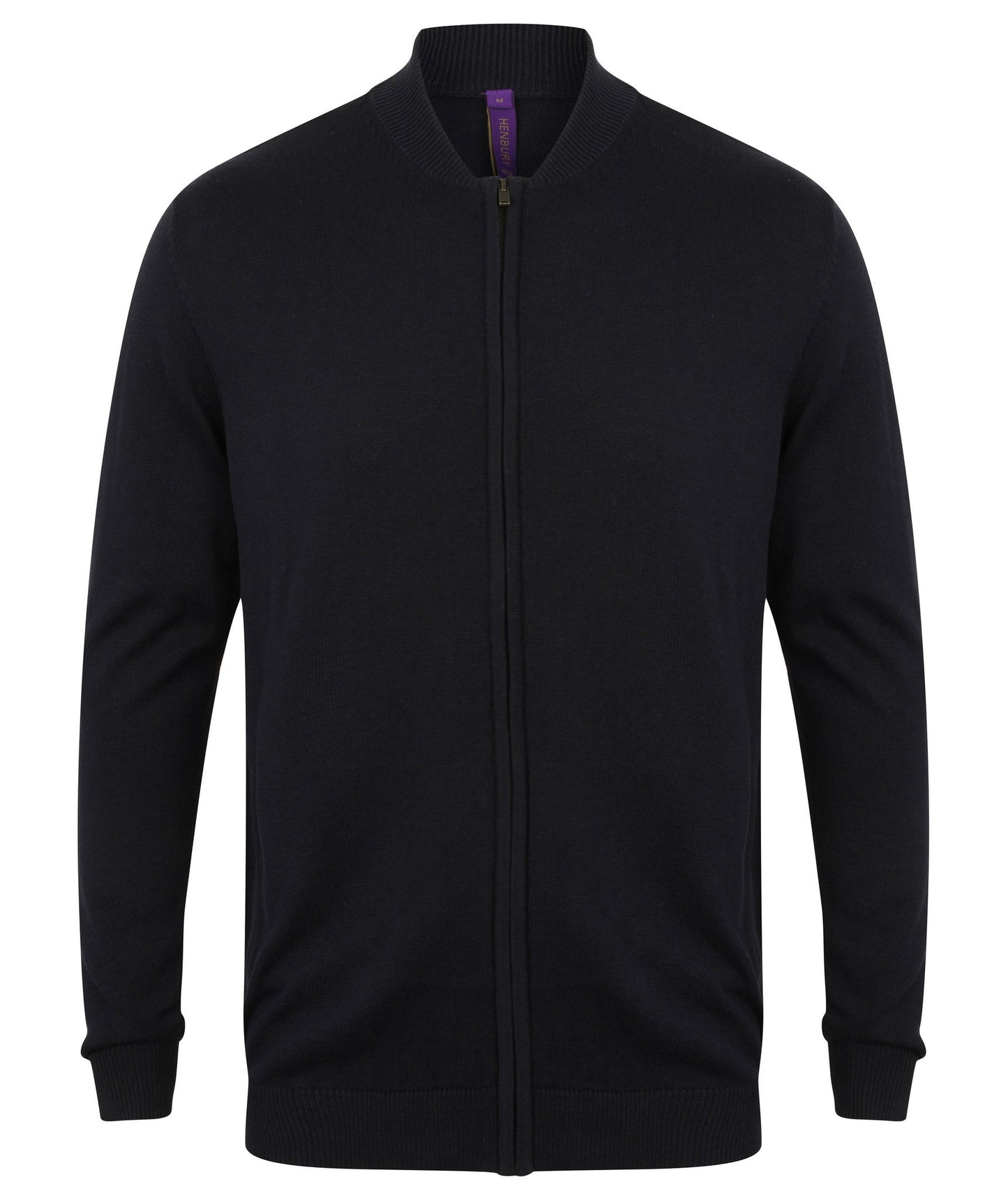 Henbury Unisex zip-through cardigan