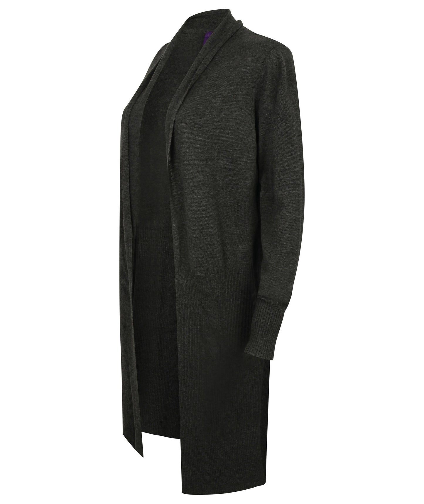 Henbury Women's longline open cardigan