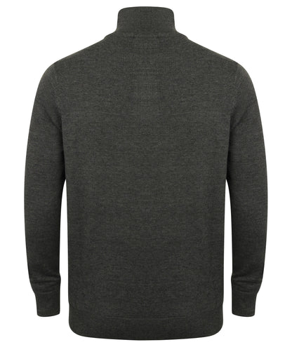 Henbury ¼ zip jumper