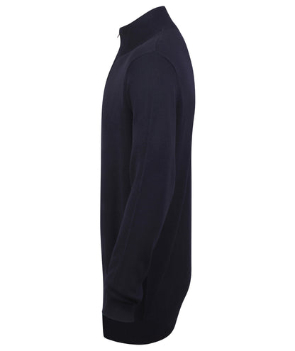 Henbury ¼ zip jumper