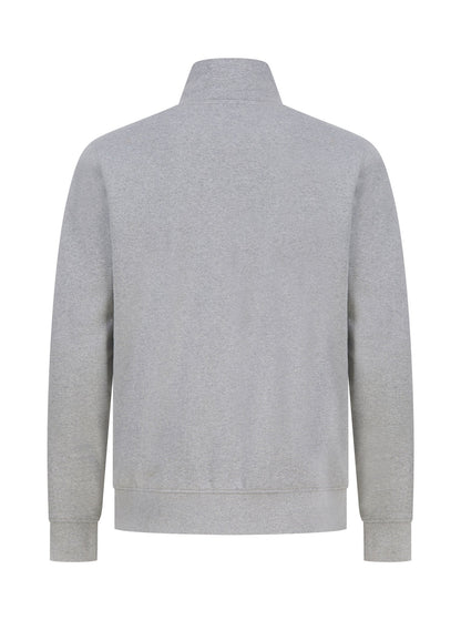 Henbury Unisex sustainable ¼-zip sweatshirt