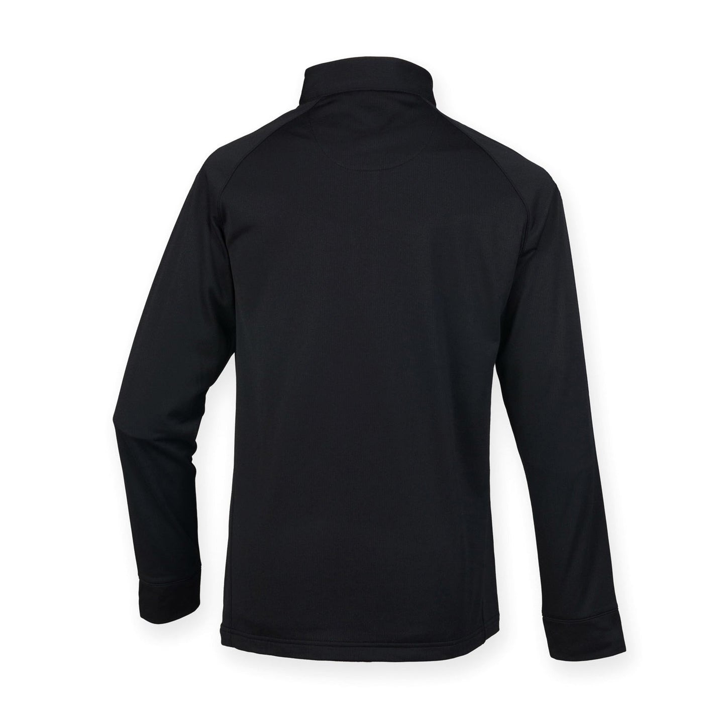 Henbury ¼ zip top with wicking finish