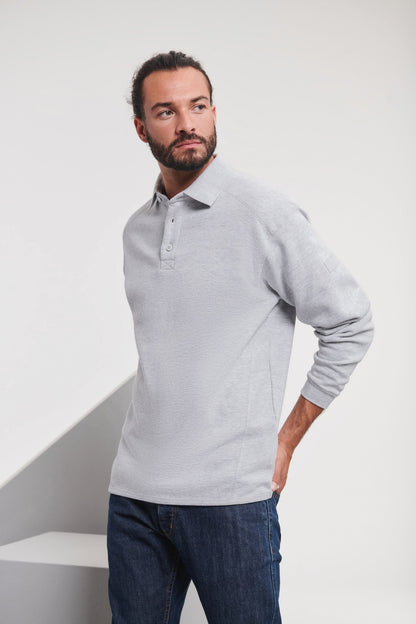 Russell Europe Heavy-duty collar sweatshirt