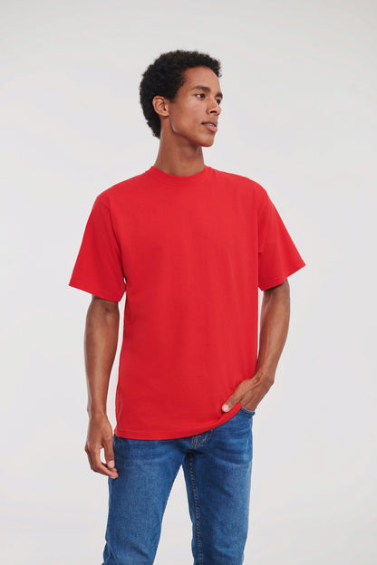 Russell Europe Super ringspun classic t-shirt - Bright Red