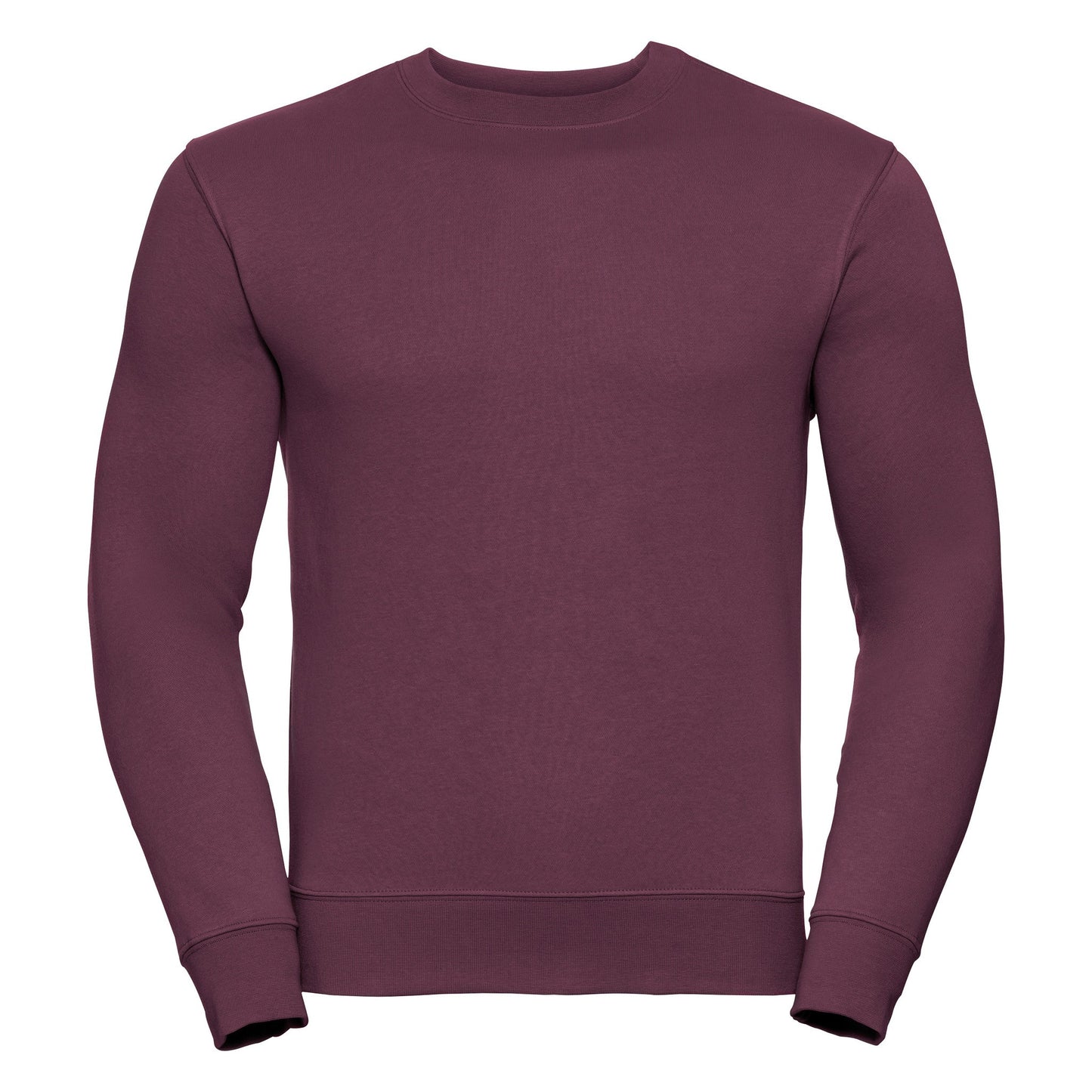 Russell Europe Set-in sleeve sweatshirt - Burgundy