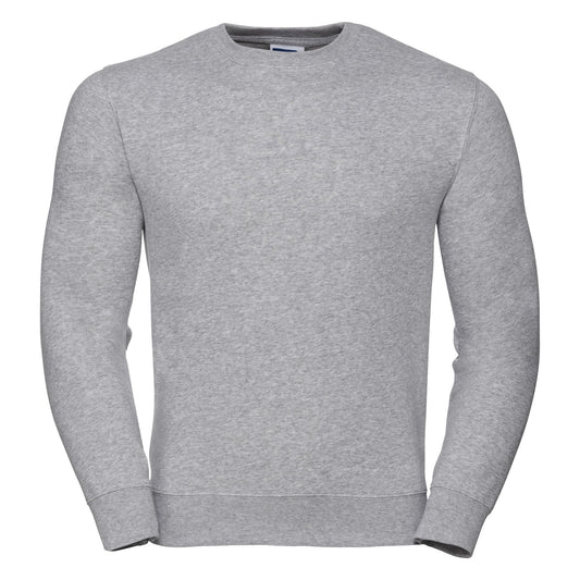 Russell Europe Set-in sleeve sweatshirt - Light Oxford