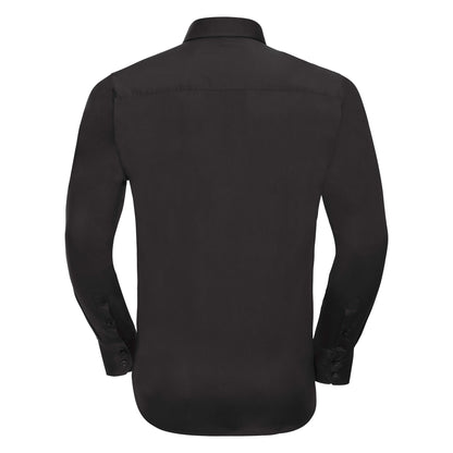 Russell Collection Long sleeve easycare fitted shirt