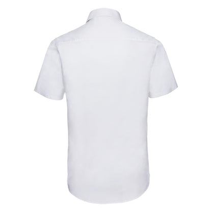 Russell Collection Short sleeve easycare fitted shirt