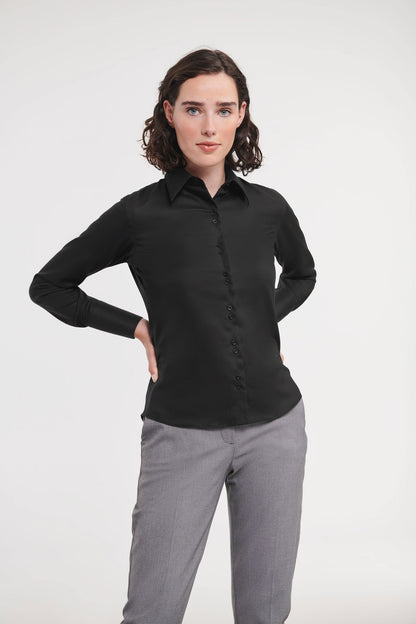 Russell Europe Women's long sleeve ultimate non-iron shirt