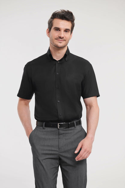 Russell Europe Short sleeve ultimate non-iron shirt